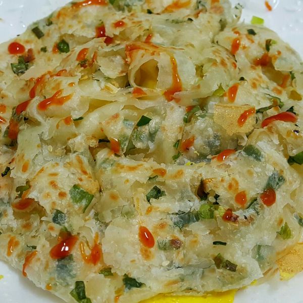 蔥抓餅 : Grace Lee一起做