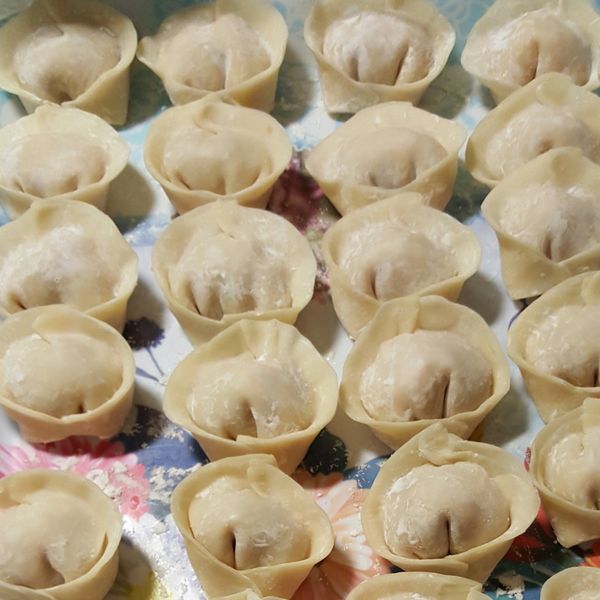 豬肉韭菜餃(水餃和煎餃):帶著雙寶👬做美食的馬麻 一起做