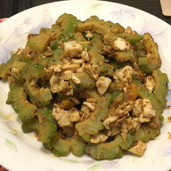 鹹蛋炒苦瓜 : nobodykevin一起做