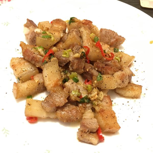 蒜香酥肉(無油料理) : nobodykevin一起做