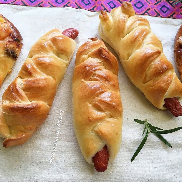 熱狗起司麵包 : Zooey Su一起做