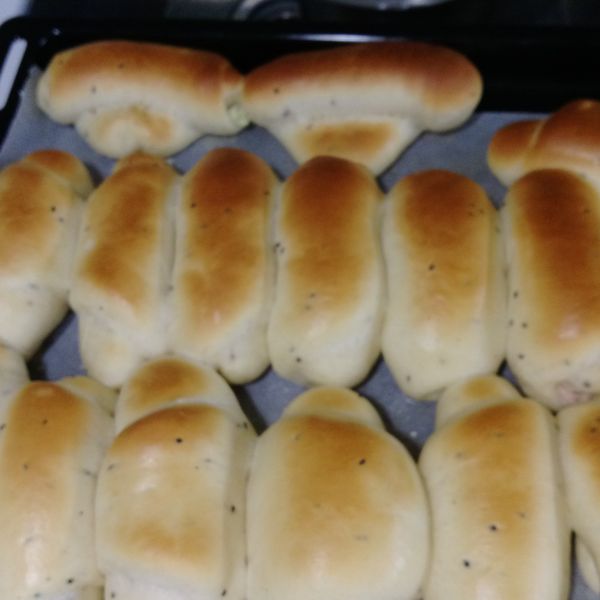 焦糖牛奶核桃乳酪可頌 低油減糖:Hy Kuan 一起做