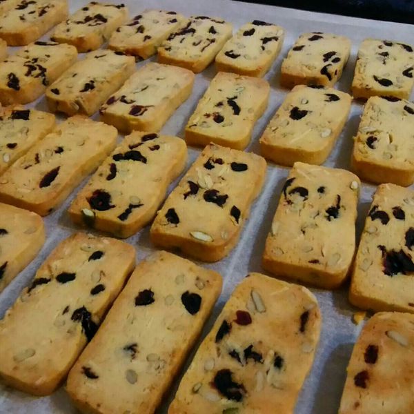 蔓越梅杏仁脆餅【美麗活蔓越梅】 : 王香香一起做