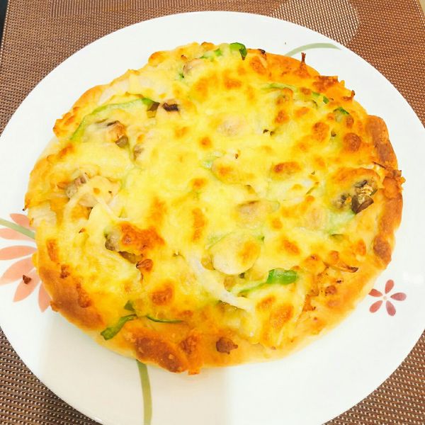 手工披薩餅皮 : 婕一起做