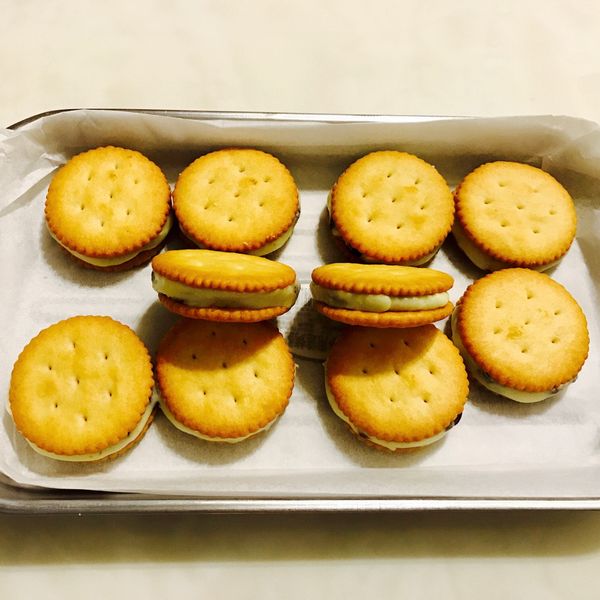 超夯~牛軋糖夾心餅乾 : 姚紅一起做