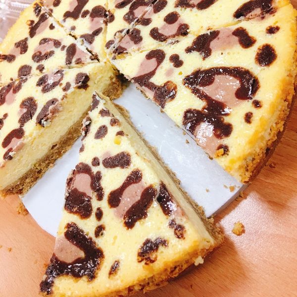 豹紋起司蛋糕 : 王俐樺一起做