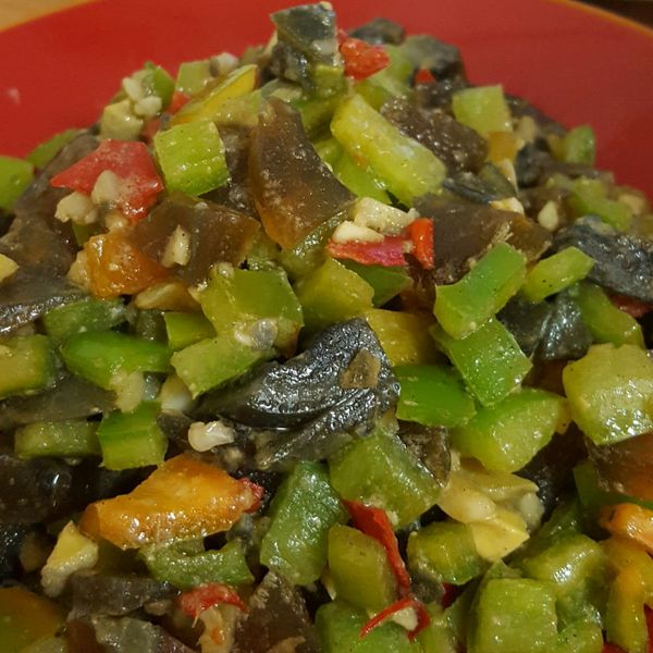 青椒炒皮蛋:I廚房.愛料理 一起做