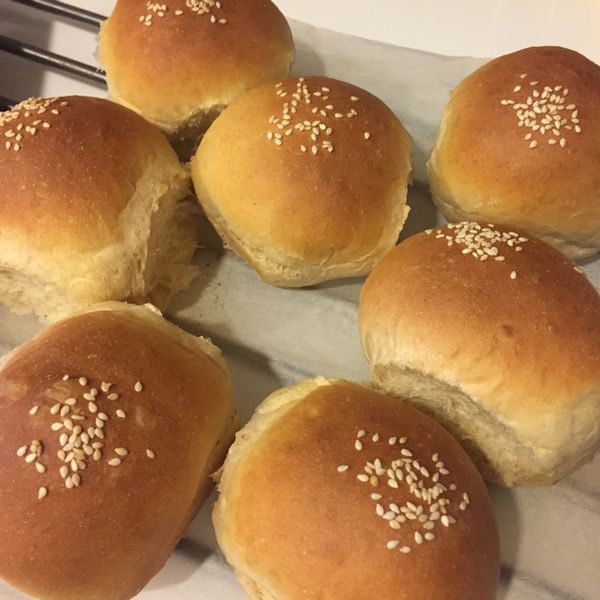 麵包12---漢堡麵包自己做 : wu一起做