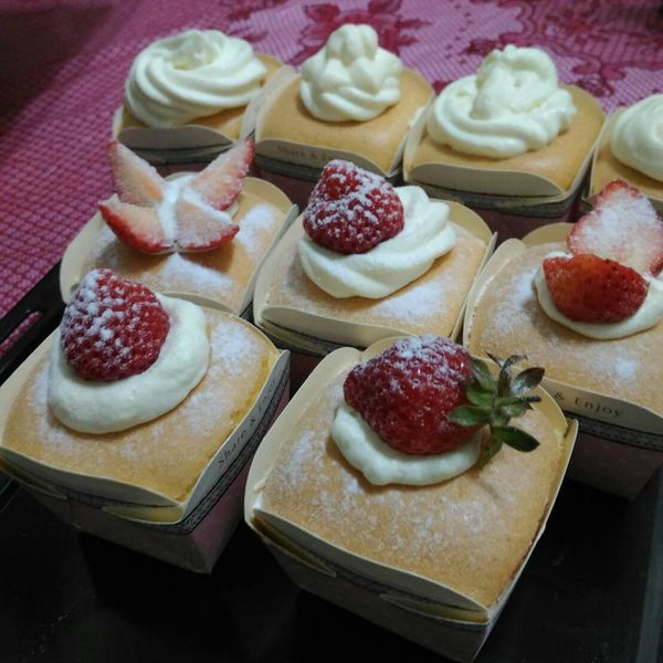 迷你原味杯子蛋糕 : ◆Ivy開心廚房◆一起做