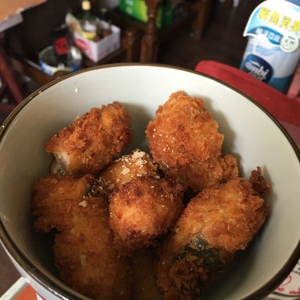 香酥土魠魚：湯圓 一起做