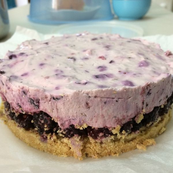 【免烤箱】特濃草莓生乳酪蛋糕：簡單吃簡單 一起做