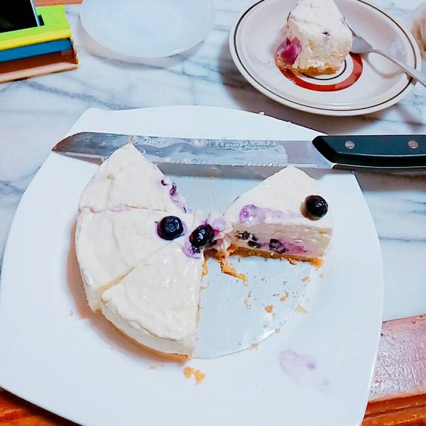 【免烤箱】特濃草莓生乳酪蛋糕：Oscar  Chen 一起做