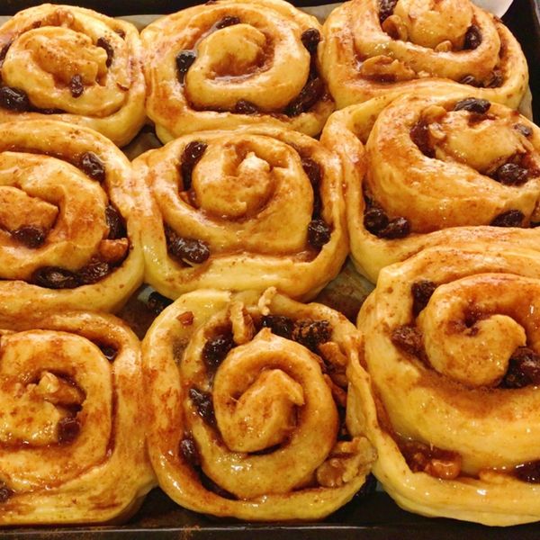 葡萄肉桂麵包捲 : 楊凱雯一起做