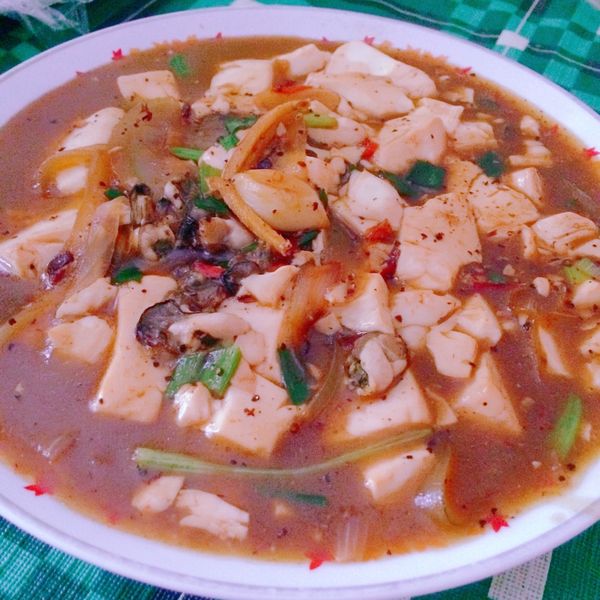 嫩豆腐鮮蚵(豆豉蚵仔) : ♥yaya meow♥一起做