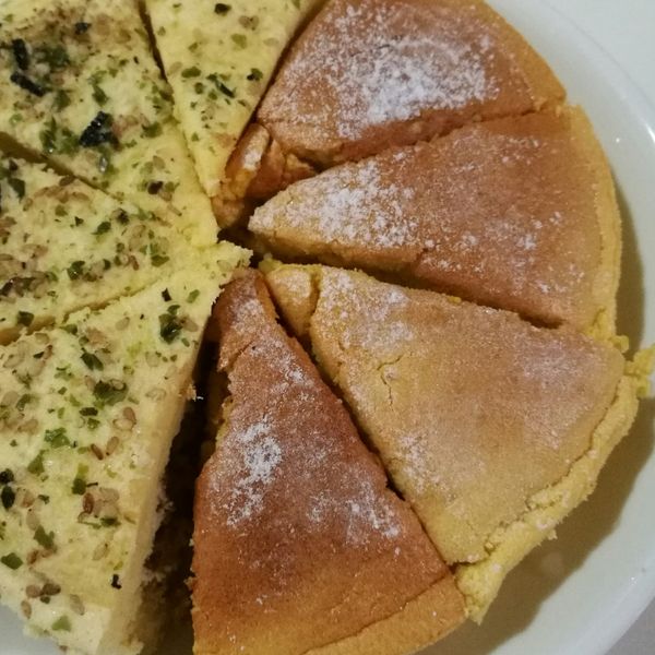 南瓜蜂蜜枕頭蛋糕（燙麵法） : 許文文一起做