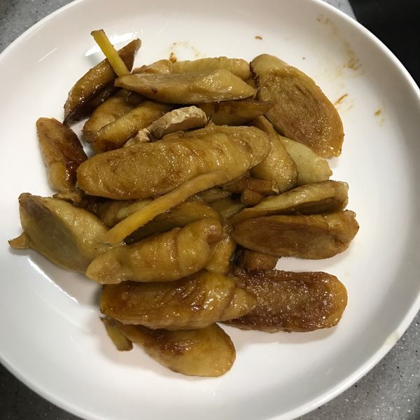 薑絲炒麵腸～（全素） : Tong En  Lin一起做