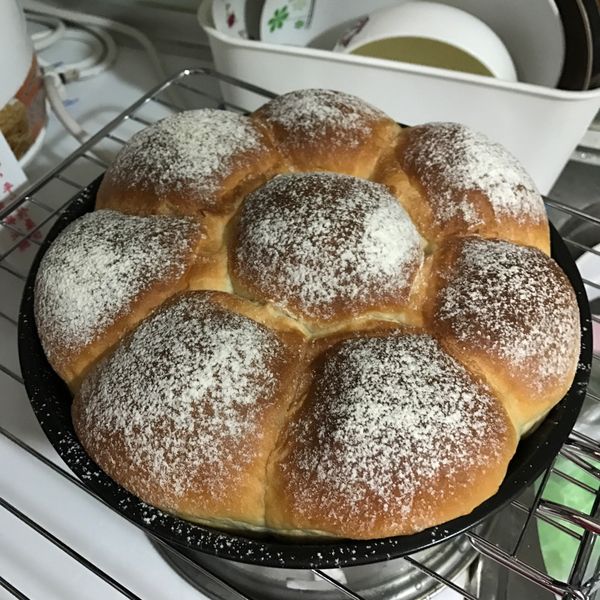 超鬆軟煉乳餐包 : 粟小米一起做