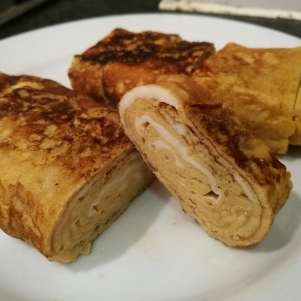 玉子燒(平底鍋即可完成)野餐必備 : IP Ip一起做