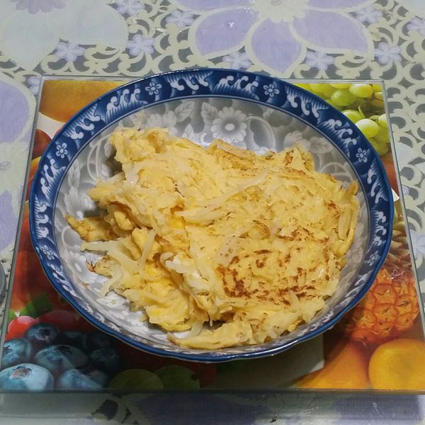 蛋香馬鈴薯餅 : 李逸凱一起做