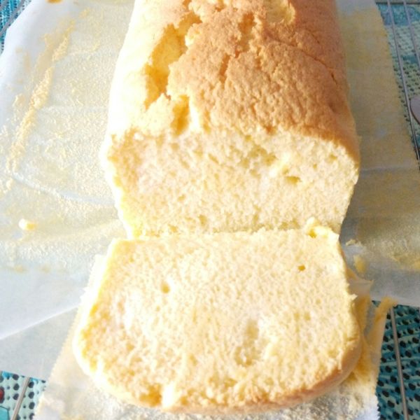 磅蛋糕模做戚風❤️（免倒扣）蜂蜜戚風蛋糕 : Agatha Atonga一起做