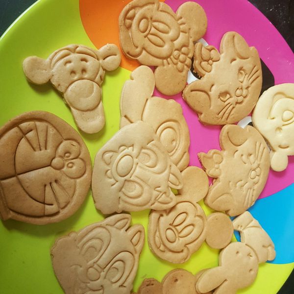 『寶寶食譜』蛋黃餅乾(低油糖) : 盧宣宣一起做