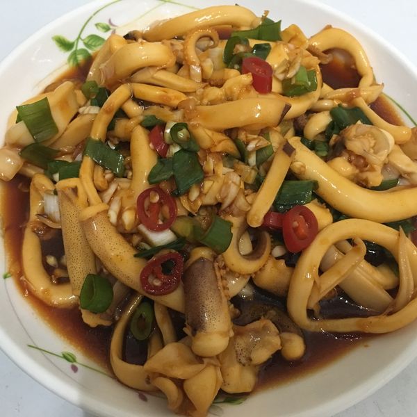 涼拌五味魷魚 : 😊一起做