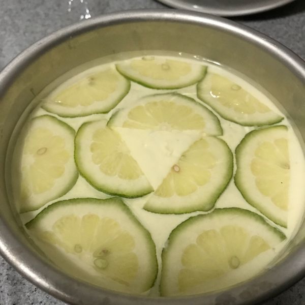 🍋檸檬乳酪蛋糕🍋（6吋、免烤箱） : Karen White一起做