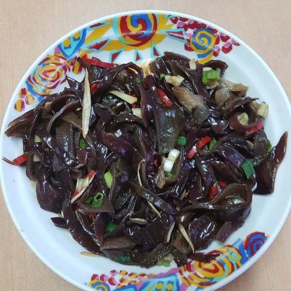 涼拌黑木耳:May Pan 一起做