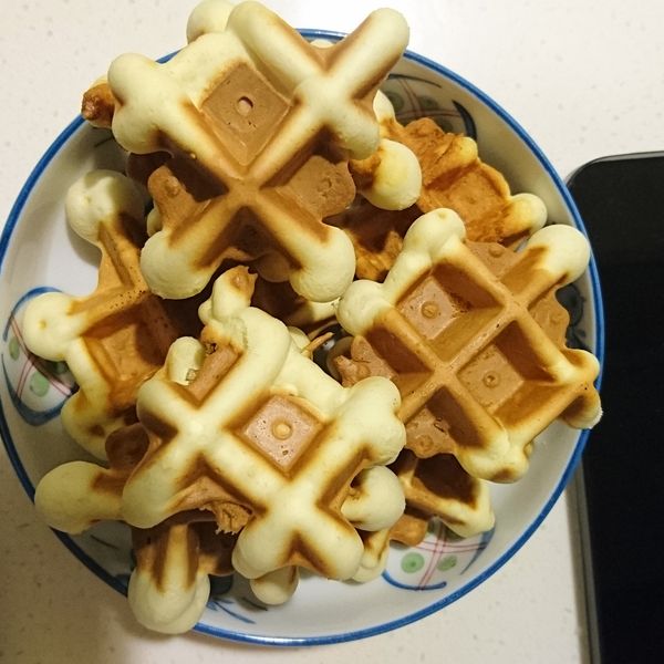 比利時鬆餅(鬆餅粉版）：丁雅芳 一起做
