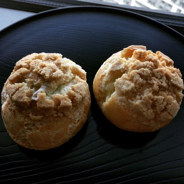 伯爵茶酥皮泡芙 : melody0525一起做