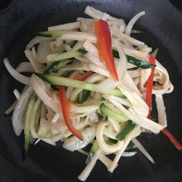 涼拌手撕杏鮑菇 : Lesley Yang一起做