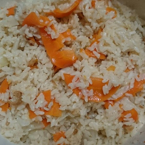 鑄鐵鍋高麗菜飯：盧吟秋 一起做