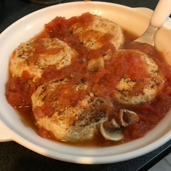 雞肉豆腐漢堡排 : 皓爺星球一起做