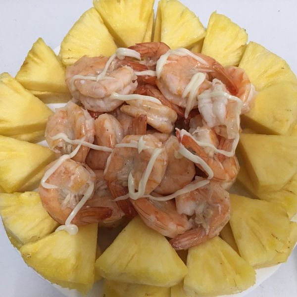 鳳梨蝦球 : 😊一起做