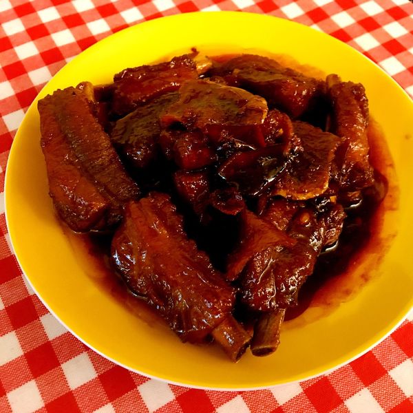 步步高昇之高昇排骨 : bb（只有黑晶爐也能當大廚）一起做