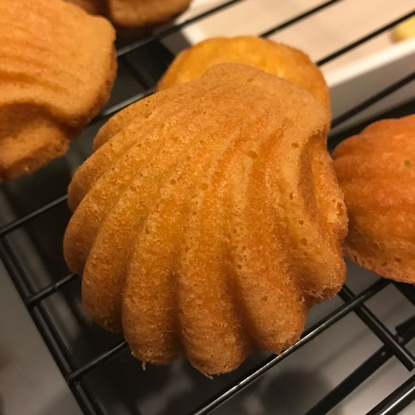 法式檸檬瑪德蕾蛋糕:barros 一起做