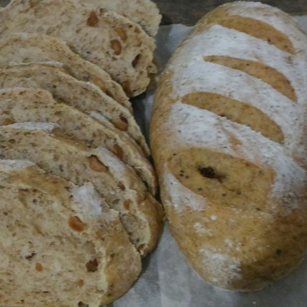 蜂蜜核桃麵包：李冠宜 一起做