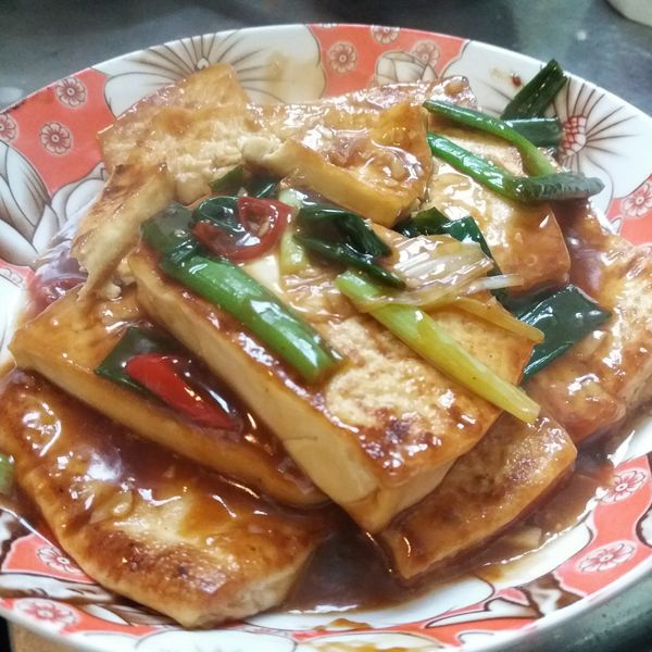 家常燒豆腐~~美味家常菜:雨林 一起做