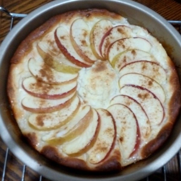 乳酪蘋果麵包【麥典麵包專用粉】 : MOMO一起做