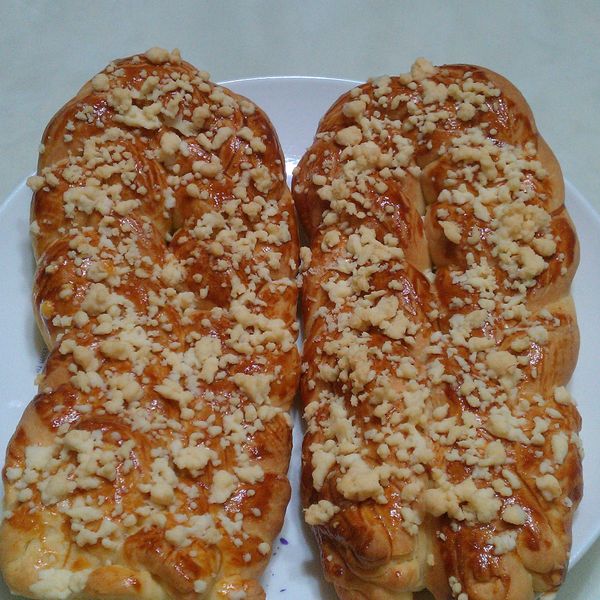 鮮奶油麵包：shirley 一起做