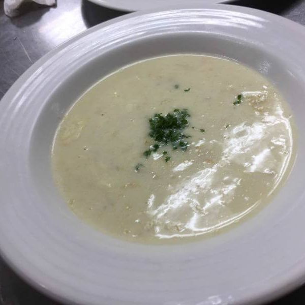 西餐丙級-奶油玉米濃湯 : 乙262王耀遠一起做