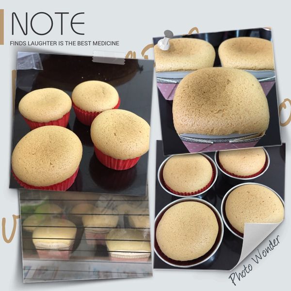 迷你原味杯子蛋糕 : 仙人掌一起做