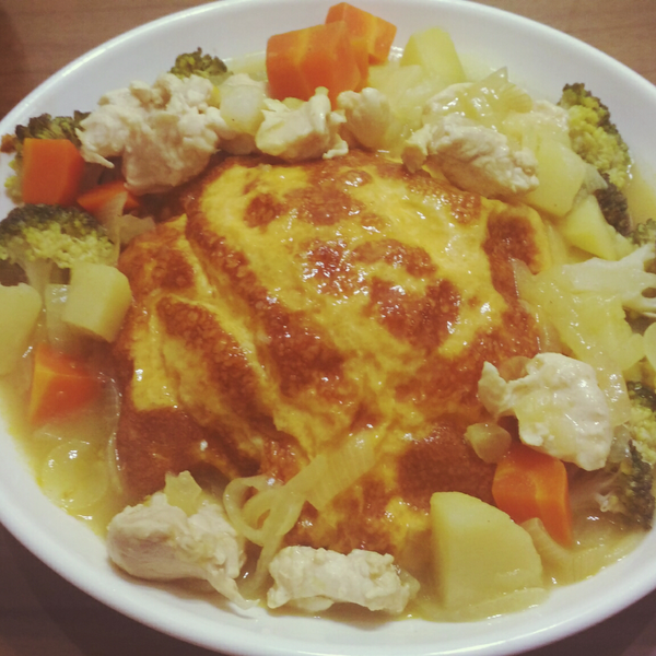 ♥ 【咖哩蛋包飯】:Yufang Hu 一起做