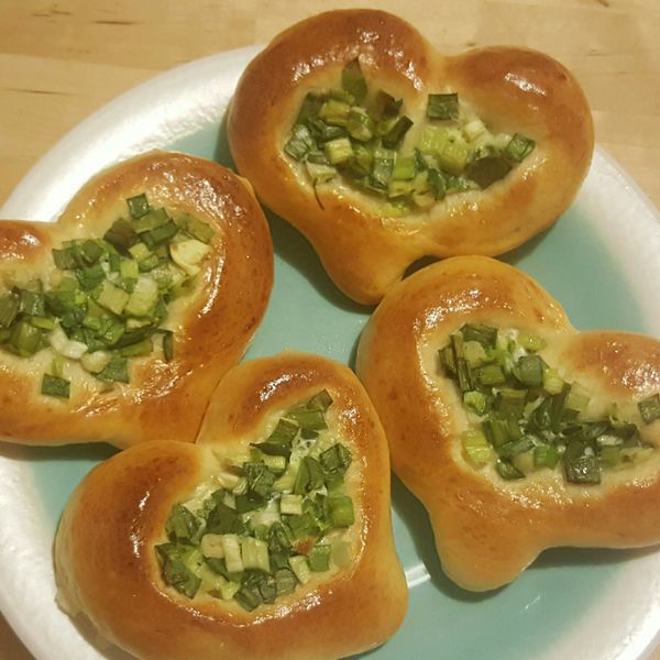 蔥花麵包【Panasonic 製麵包機】 : 鍾季璇一起做