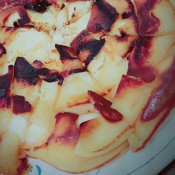 蘋果鬆餅 ~平底鍋+鬆餅粉輕鬆完成~：Sheila Pan 一起做