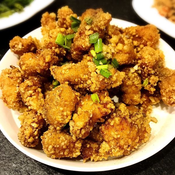 鹽酥雞丁：Wen 一起做