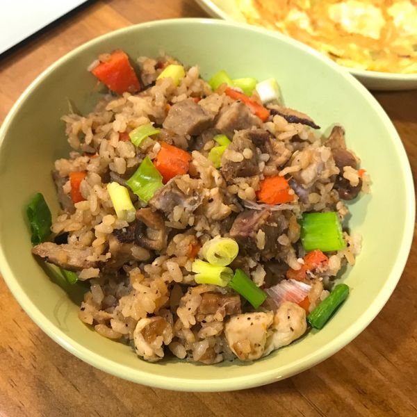 芋香雞肉炊飯(電鍋版) : Shasha Zhang一起做