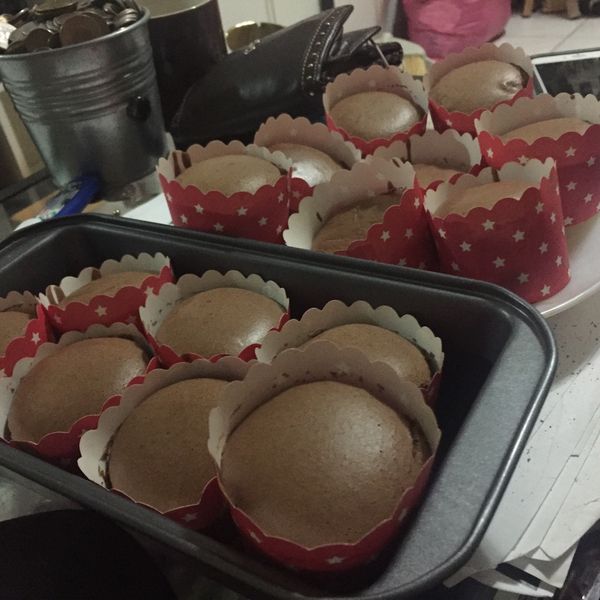 巧克力杯子蛋糕 : 1F一起做