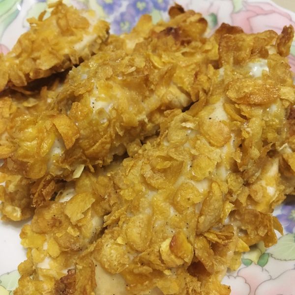 輕鬆製作免油炸雞柳 : Rain一起做