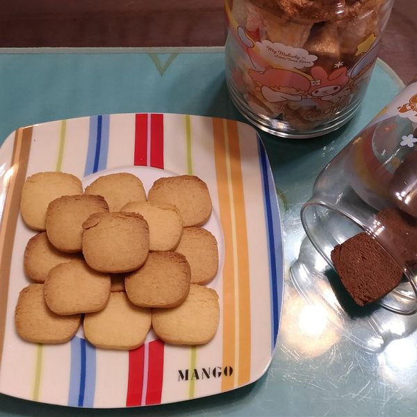 香草奶油酥餅 手工餅乾 : Ct Carol一起做